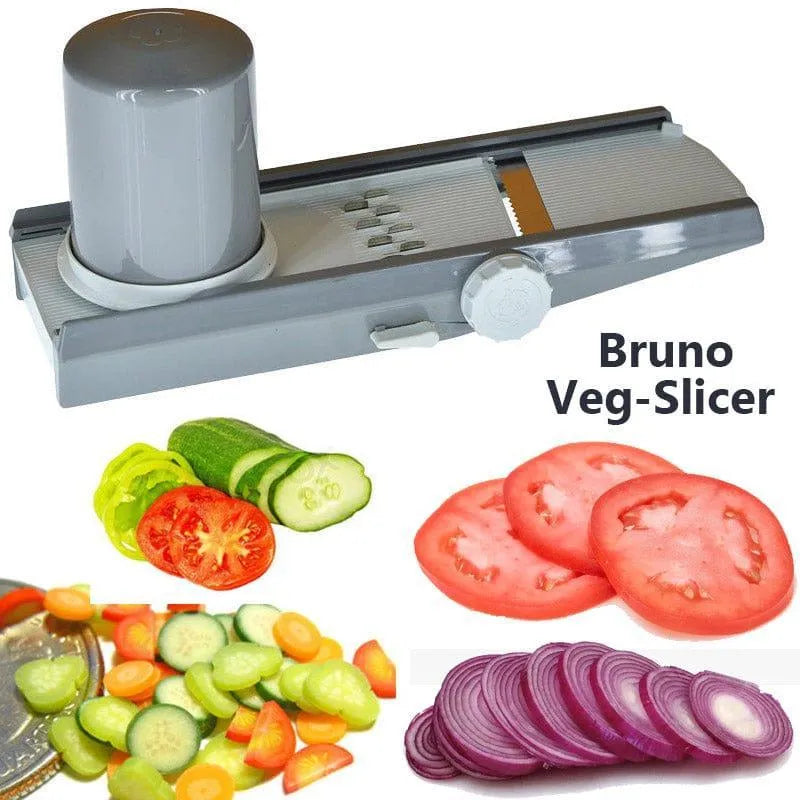 Bruno Veg-Slicer for Small Kitchens Stainless Steel Slicing