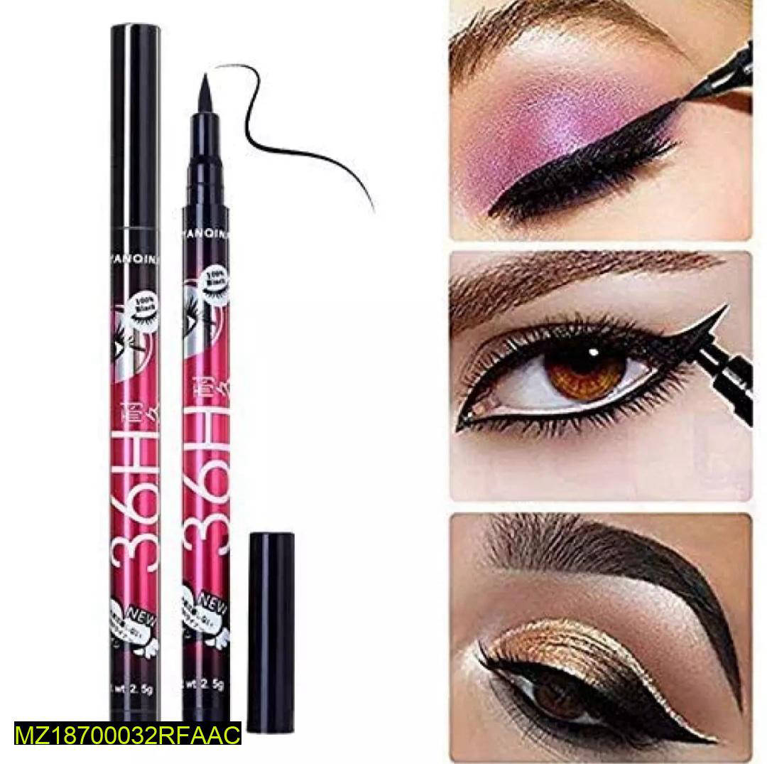 Waterproof Eyeliner Marker Pen Black Long Lasting