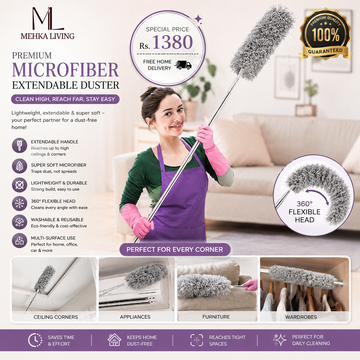 Premium Quality Fan Duster for Home Dust Removal
