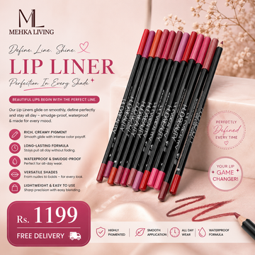 Matte Lip Pencils 12 Shades Long Lasting Pakistani Makeup