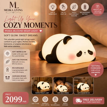 Rechargeable panda Table Lamp
